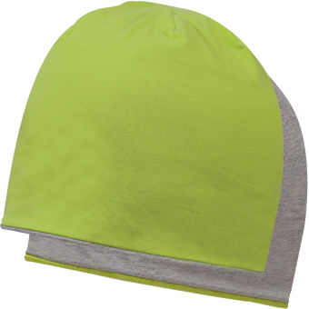 Haube Contrasting jersey