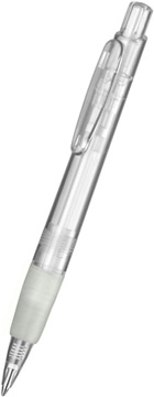 Kugelschreiber Helix grip transparent