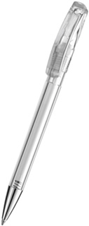 Kugelschreiber Tweeter transparent metall