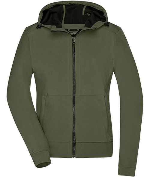 Ladies’ Hooded Softshell Jacket Werbeartikel