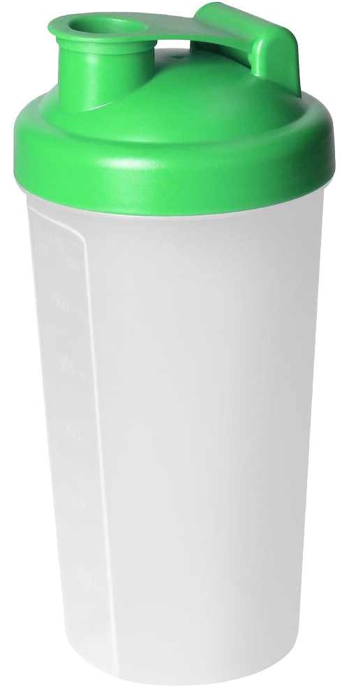 Shaker Protein 0,6 l transparent