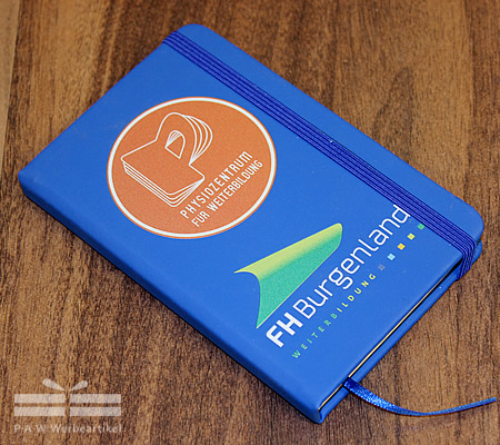 PHYSIOZENTRUM FÜR WEITERBILDUNG - Notizbuch Mindnotes im Kunstleder-Hardcover