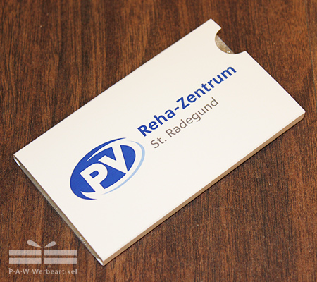 PV Reha-Zentrum St. Radegund - Kaugummi in rechteckiger Hülle